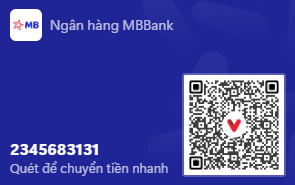 QR chuyển khoản